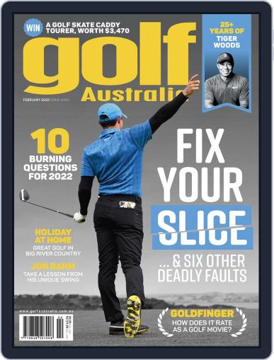 Golf Australia February 1st, 2022 Digital Back Issue Cover