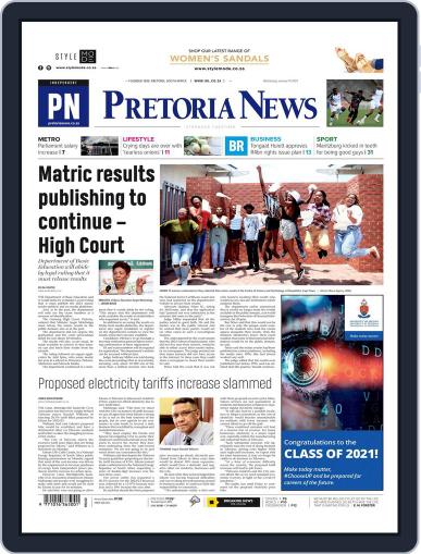 Pretoria News January 19th, 2022 Digital Back Issue Cover