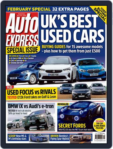 Auto Express January 19th, 2022 Digital Back Issue Cover