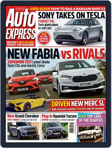 Auto Express January 12th, 2022 Digital Back Issue Cover