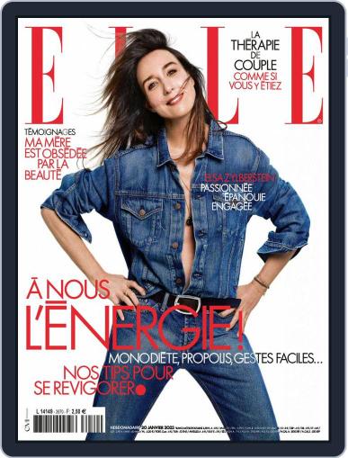 Elle France January 20th, 2022 Digital Back Issue Cover