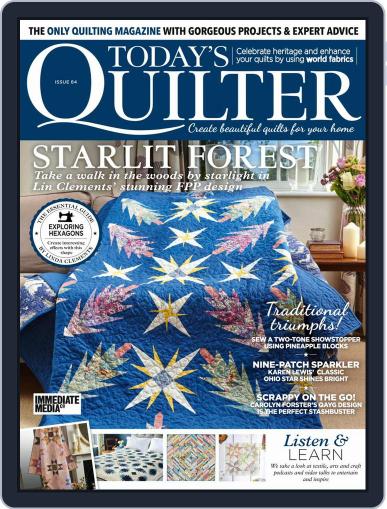 Today's Quilter February 1st, 2022 Digital Back Issue Cover