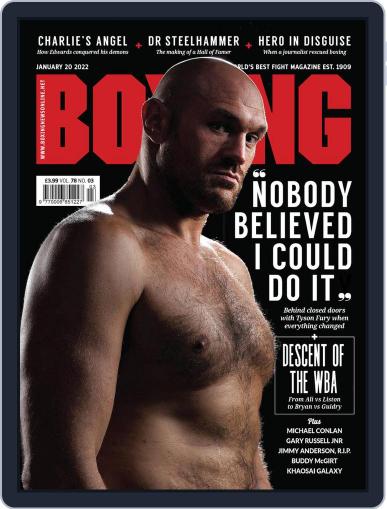 Boxing News January 20th, 2022 Digital Back Issue Cover