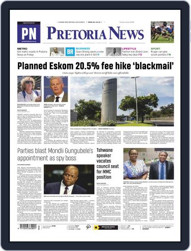 Pretoria News January 20th, 2022 Digital Back Issue Cover