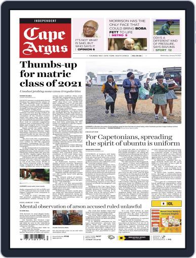 Cape Argus January 19th, 2022 Digital Back Issue Cover