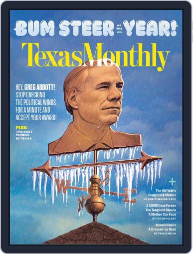 Texas Monthly January 1st, 2022 Digital Back Issue Cover