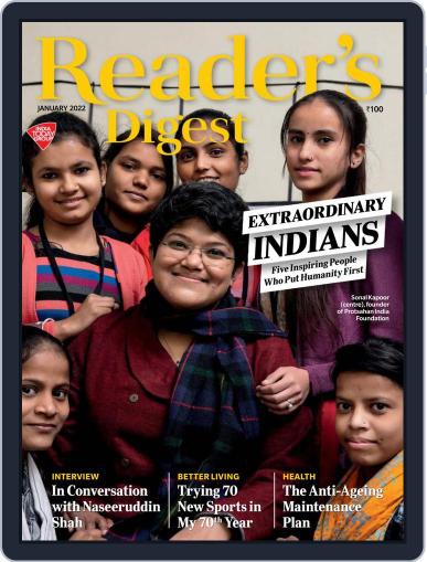 Reader's Digest India January 1st, 2022 Digital Back Issue Cover