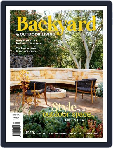 Backyard and Outdoor Living January 1st, 2022 Digital Back Issue Cover
