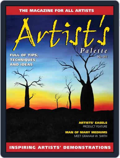 Artist's Palette January 1st, 2022 Digital Back Issue Cover