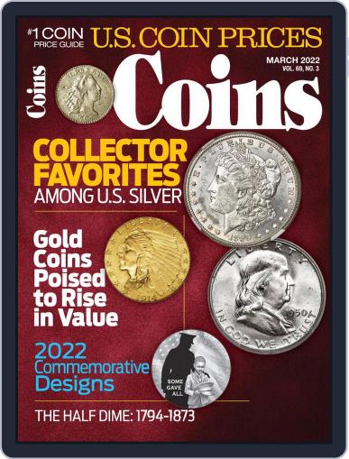 Coins March 1st, 2022 Digital Back Issue Cover