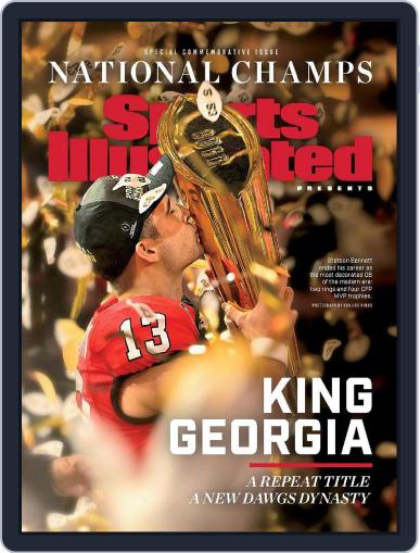 Sports Illustrated College Football Commemorative - Georgia January 13th, 2023 Digital Back Issue Cover