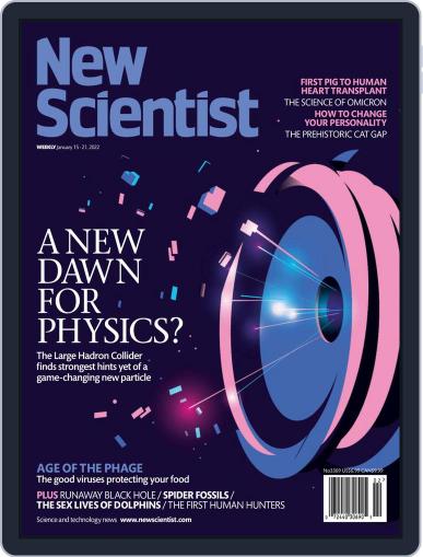 New Scientist January 15th, 2022 Digital Back Issue Cover