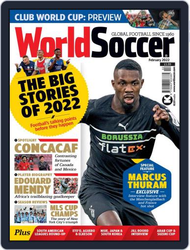 World Soccer February 1st, 2022 Digital Back Issue Cover