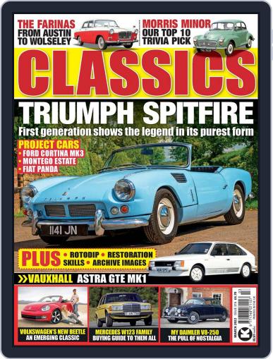 Classics Monthly March 1st, 2022 Digital Back Issue Cover