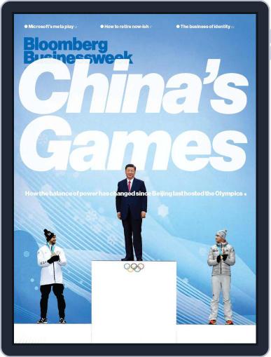 Bloomberg Businessweek-Europe Edition January 24th, 2022 Digital Back Issue Cover