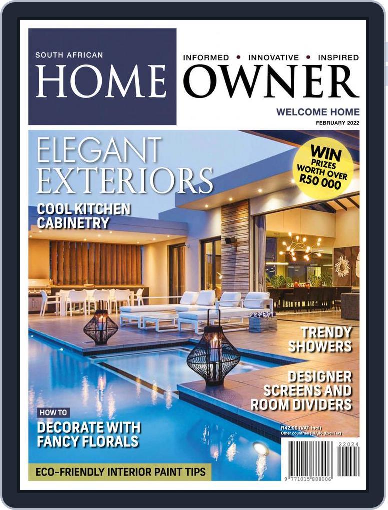 South African Home Owner (Digital) Subscription                    February 1st, 2022 Issue