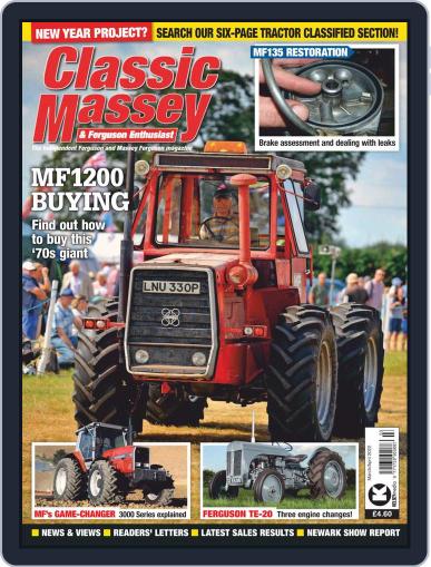 Classic Massey & Ferguson Enthusiast March 1st, 2022 Digital Back Issue Cover