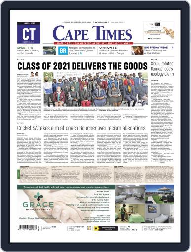 Cape Times January 21st, 2022 Digital Back Issue Cover