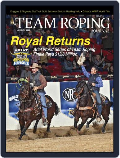 The Team Roping Journal January 1st, 2022 Digital Back Issue Cover
