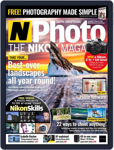 N-photo: The Nikon February 1st, 2022 Digital Back Issue Cover