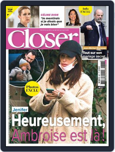 Closer France January 21st, 2022 Digital Back Issue Cover