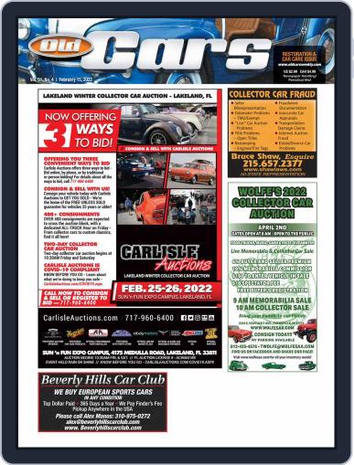 Old Cars Weekly February 15th, 2022 Digital Back Issue Cover