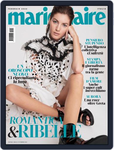 Marie Claire Italia February 1st, 2022 Digital Back Issue Cover