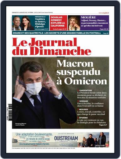 Le Journal du dimanche January 16th, 2022 Digital Back Issue Cover