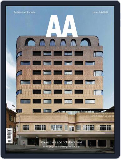Architecture Australia January 1st, 2022 Digital Back Issue Cover