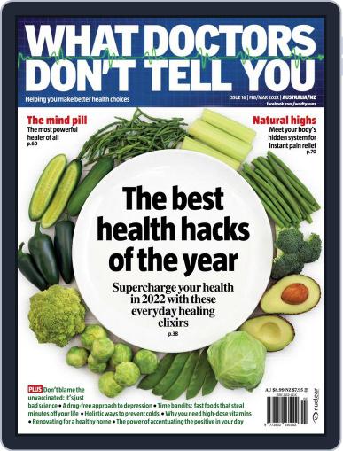 What Doctors Don't Tell You Australia/NZ February 1st, 2022 Digital Back Issue Cover
