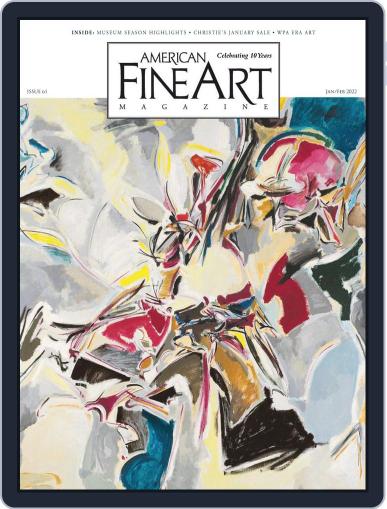 American Fine Art January 1st, 2022 Digital Back Issue Cover