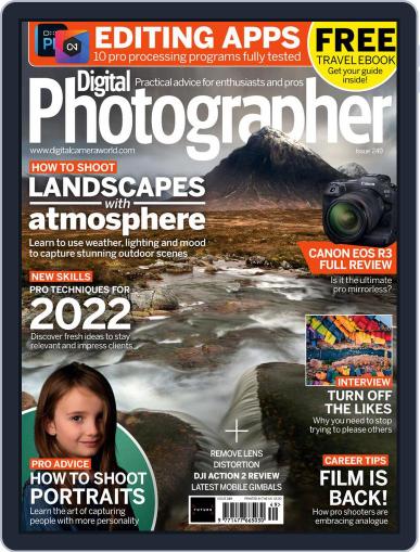 Digital Photographer January 18th, 2022 Digital Back Issue Cover