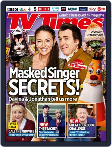 TV Times January 29th, 2022 Digital Back Issue Cover