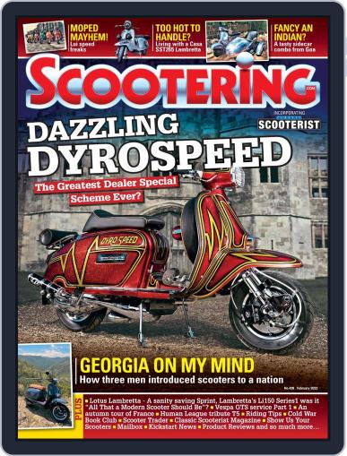 Scootering February 1st, 2022 Digital Back Issue Cover