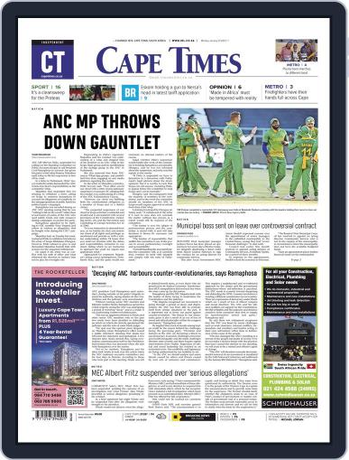 Cape Times January 24th, 2022 Digital Back Issue Cover