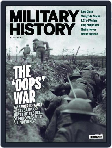 Military History March 1st, 2022 Digital Back Issue Cover
