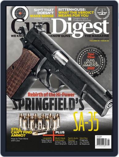 Gun Digest February 1st, 2022 Digital Back Issue Cover