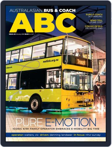Australasian Bus & Coach January 1st, 2022 Digital Back Issue Cover
