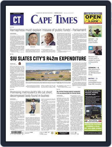 Cape Times January 26th, 2022 Digital Back Issue Cover