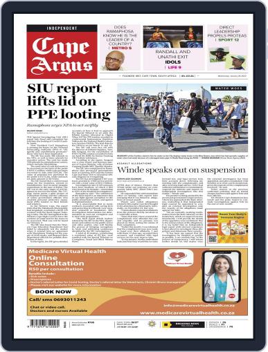 Cape Argus January 26th, 2022 Digital Back Issue Cover