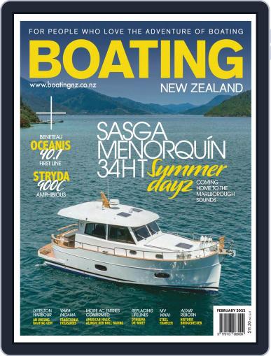 Boating NZ February 1st, 2022 Digital Back Issue Cover