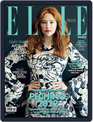 Elle Italia February 12th, 2022 Digital Back Issue Cover