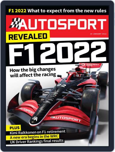 Autosport January 20th, 2022 Digital Back Issue Cover
