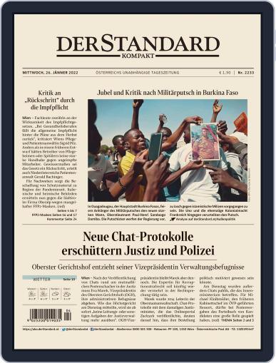 STANDARD Kompakt January 26th, 2022 Digital Back Issue Cover