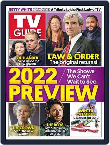 Tv Guide January 17th, 2022 Digital Back Issue Cover
