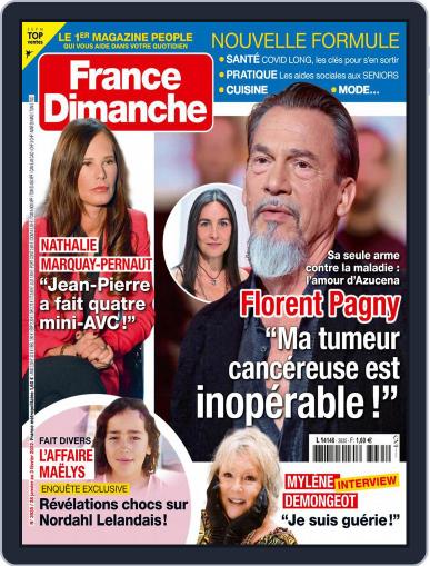France Dimanche January 28th, 2022 Digital Back Issue Cover