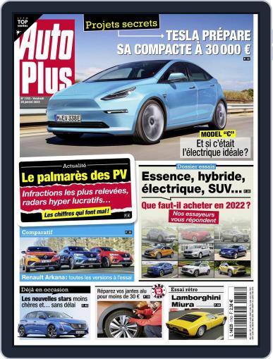 Auto Plus France January 28th, 2022 Digital Back Issue Cover