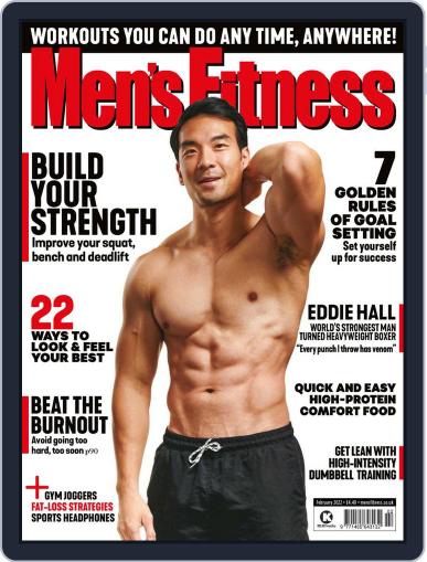 Men's Fitness UK February 1st, 2022 Digital Back Issue Cover