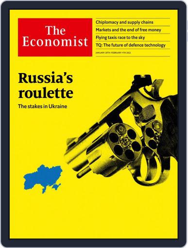 The Economist Middle East and Africa edition January 29th, 2022 Digital Back Issue Cover