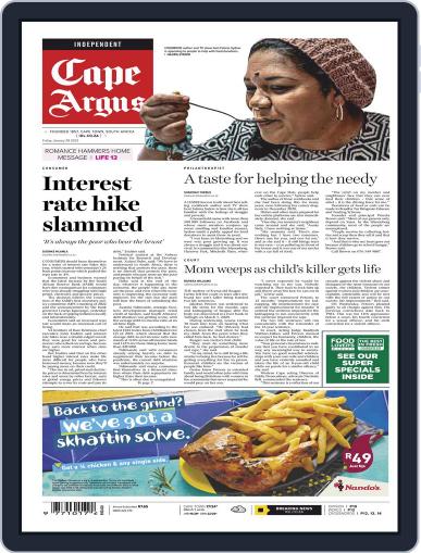 Cape Argus January 28th, 2022 Digital Back Issue Cover